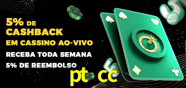 Promoções do cassino ao Vivo pt cc
